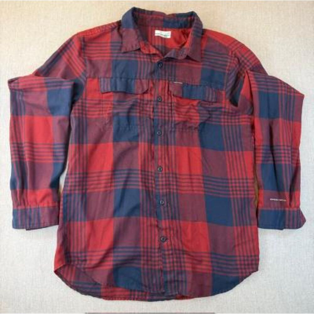 Columbia Silver Ridge 2.0 Flannel Shirt Men’s Size M